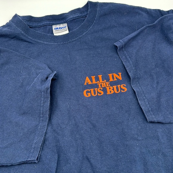 Gildan Other - 🐅 Vintage Aubun Navy Gus Bus Short Sleeve TShirt -Mens L- spirit - game day